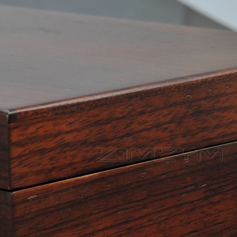 New 12 Slots Wooden Watch collection box Wood Jewelry Case Wooden Storage Boxes With Lock multifunctional Jewellery storage box 2