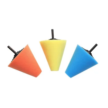 

Waxing Buffing Cone Polishing Pad Body Sponges Wool 14pcs/Set Tool High Quality Universal Practical High Kit Speed