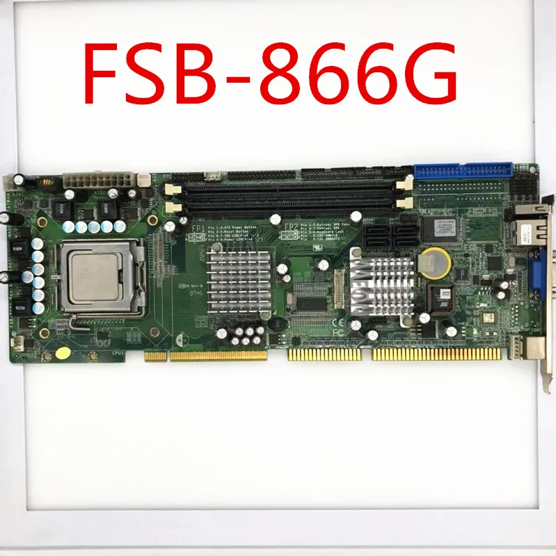 Оригинальная материнская плата IPC FSB-866G Rev: A1.0