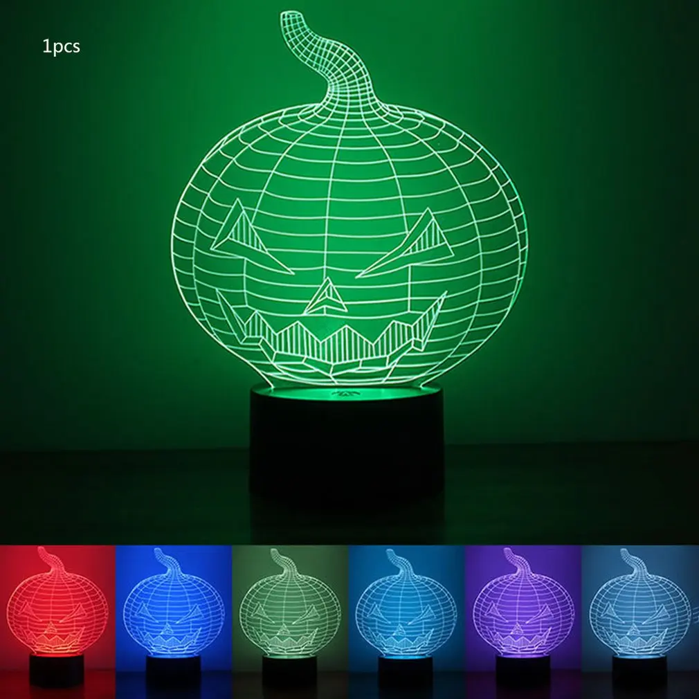 

Colorful 3D Night Light Heart Night Light Eye Care LED Light Bedside Night Lamp Home Decoration Birthday Gift