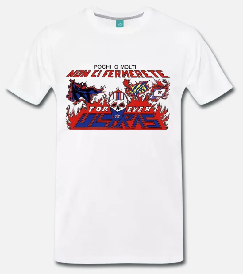 T-SHIRT ULTRAS BOLOGNA FOREVER - 1 S-M-L-XL-2XL-3XL | Мужская одежда