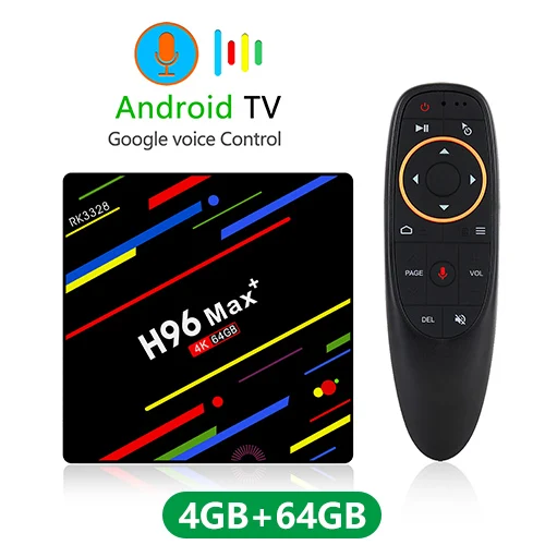 4G 64G YY H96 MAX Plus Android 9,0 ТВ приставка RK3328 четырехъядерный Android телеприставка USB 3,0 BT 4,0 2,4G/5,8G Wifi H96max 4K H.265 медиаплеер - Цвет: 4G 64G YY