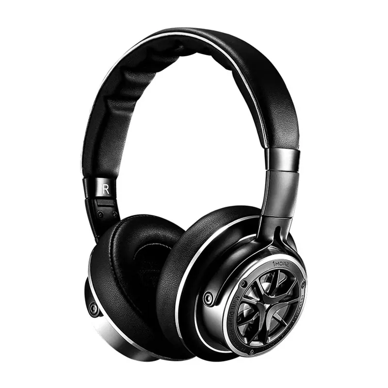 1 еще H1707 тройной драйвер Накладные наушники Mp3 бас Hifi повязка наушники для iOS и Android Xiaomi - Цвет: Серебристый