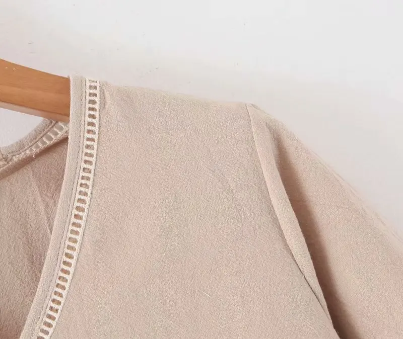 Bazaleas шикарные праздничные женские длинные платья ретро вышитые розы vestidos модные глубокий v-образный вырез хлопок женские платья дропшиппинг