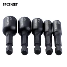 Adaptateur de prise de robinet à vis 1/4 ", adaptateur de robinet à filetage carré à tige hexagonale pour robinet de Machine M6/M8/M10/M12/M14