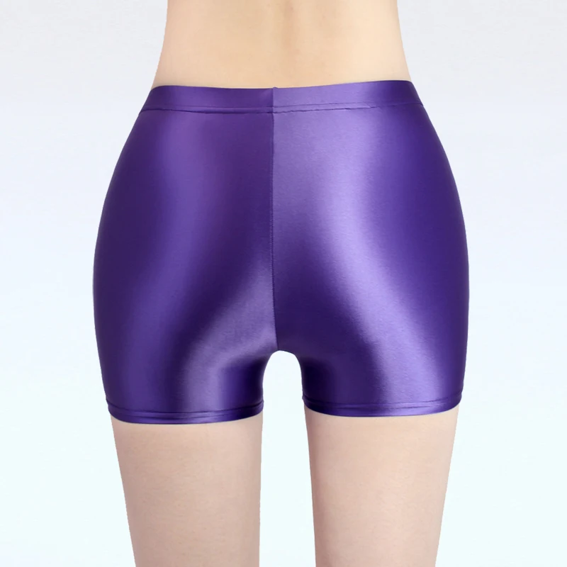 Sexy bottoms womens Satin Smooth Shorts 