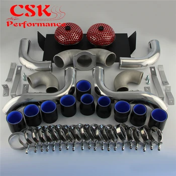 

Intercooler Pipe PIPING Kit Fits For Nissan 300ZX Twin Turbo Fairlady Z32 VG30DETT Blue / Black/ Red