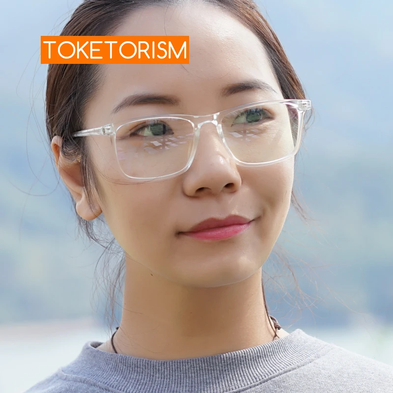 Toketorism, прозрачные очки, по рецепту, оптические очки, оправа, очки для мужчин и женщин, 2142