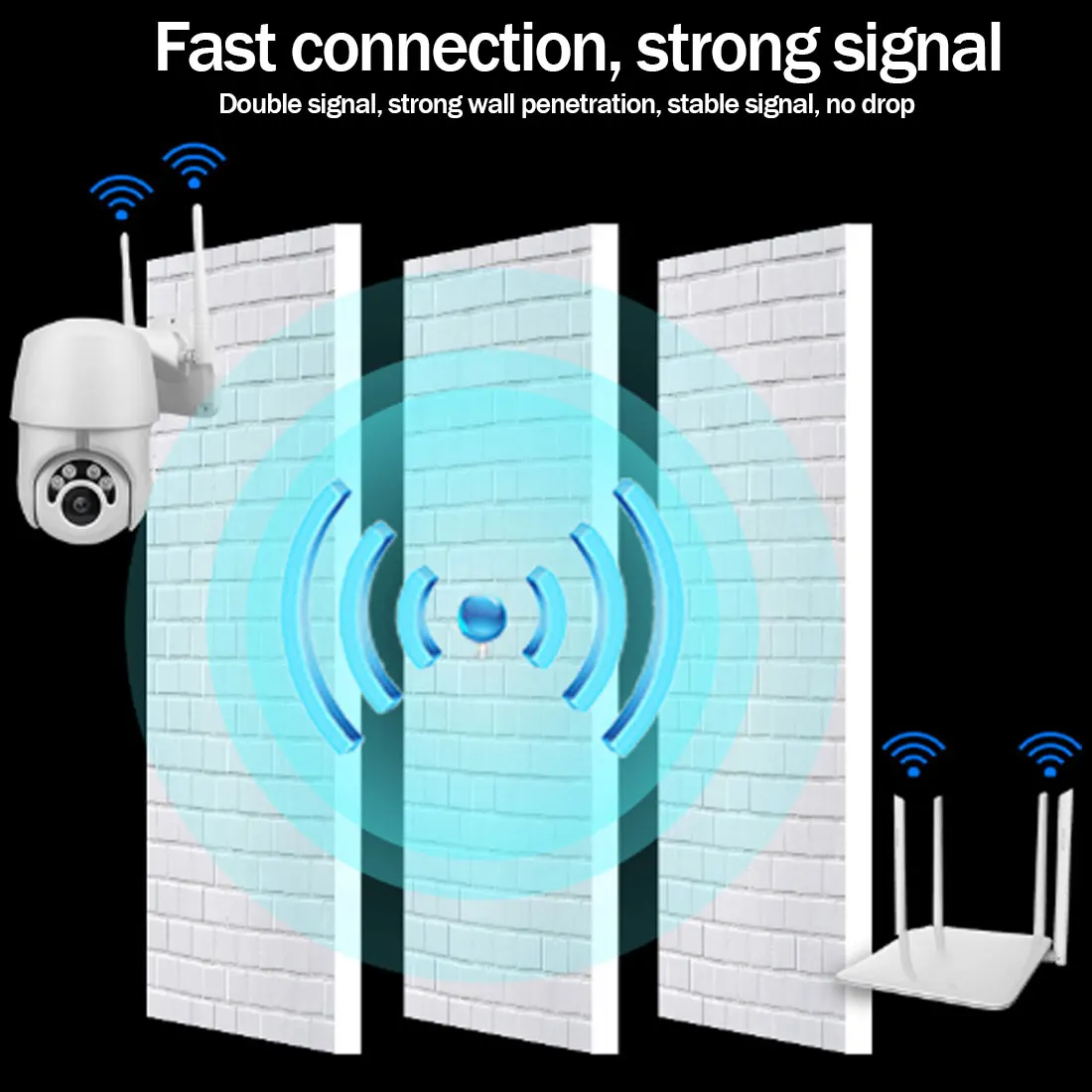 Wifi камера наружная PTZ IP камера H.265X 1080p скоростные Купольные Камеры видеонаблюдения IP камера wifi Внешняя 2MP IR Home Surveilance