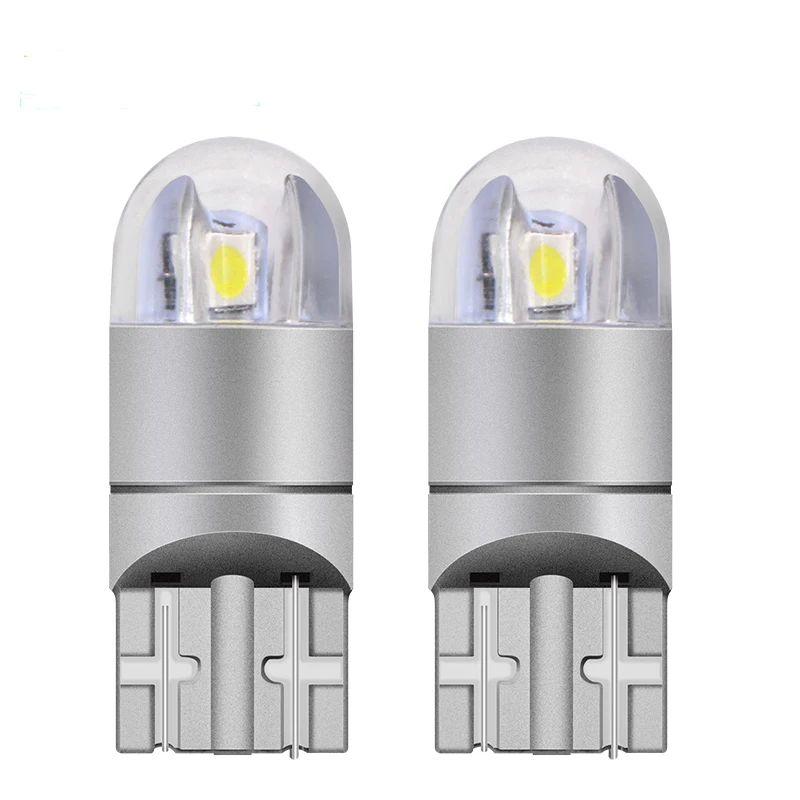 bombilla LED roja T10 bombilla de coche 6000K 12V W5W 2 Luces de posici/ón