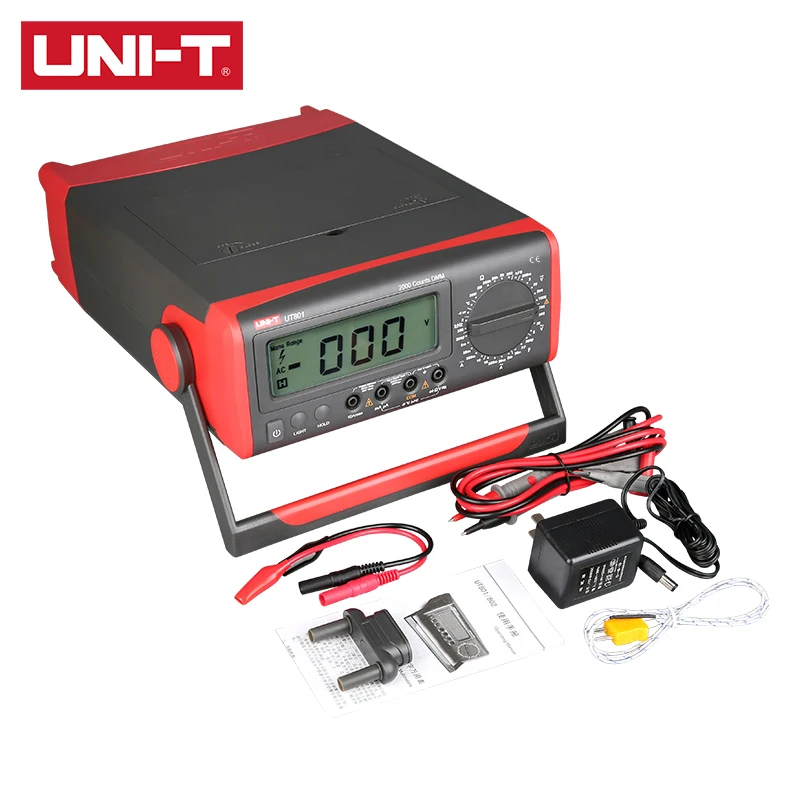 UNI T UT801/UT80/ UT803 Bechtop Цифровой мультиметр ручной диапазон портативный настольный
