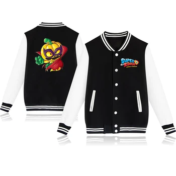 

Cool Printed Child Super Zings Jacket Casual Cotton Boys Girls Superzings Sweatshirt Coat Kids Baseball Clothing Sportswear Gift