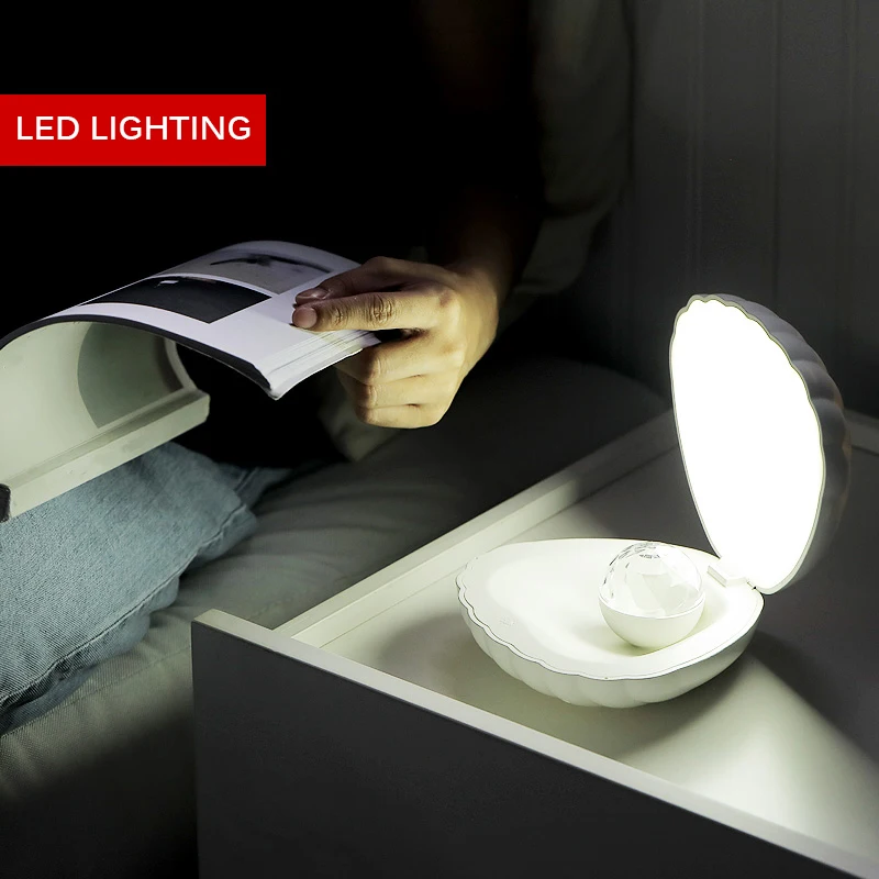 USB Led сцена с прожекторами для дискотеки лампы в виде ракушки Алмазный лазер проектор Эффект лампы светящееся Рождественское украшение для дома