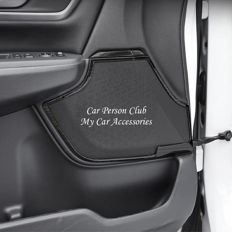 Внутренняя дверь динамика из нержавеющей стали для Honda CR-V CRV 2017-2019 звуковая крышка