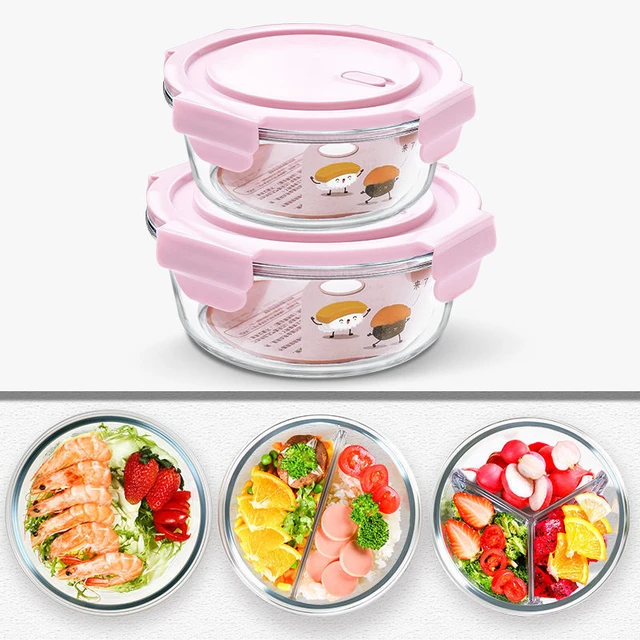  Bento Lunch Box Set for Kids with 10oz Soup Thermo