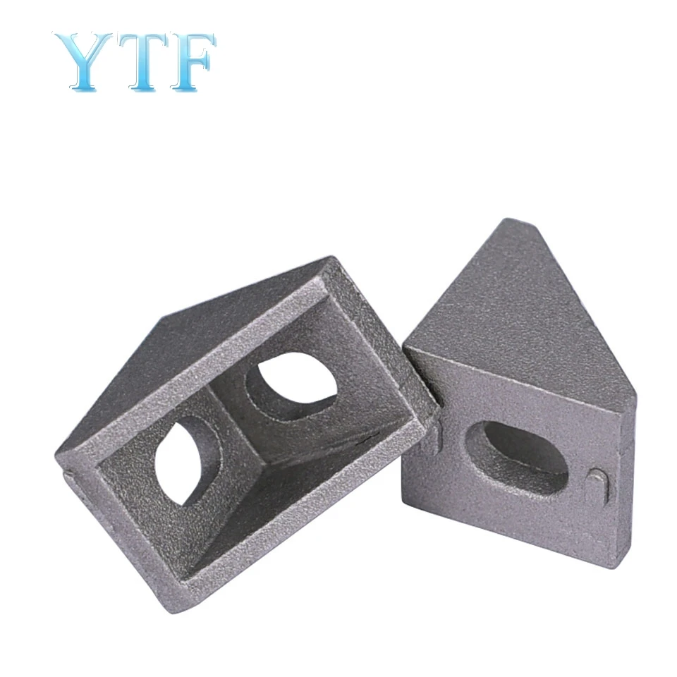 

3D printer European standard angle code 2020 20x20 aluminum fittings aluminum angle pieces right-angle connector T-type