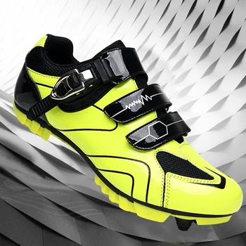 

New Outdoor MTB Cycling Shoes Men Professional Self-Locking Mountain Bike Shoes Racing Road Bicycle Sneakers Sapatilha Ciclismo