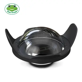 

8" wide angle dome port camera housing case（φ 90mm* L 40mm）for Canon EOS 5D III IV 750D/760D 80D Nikon D500 D750 D800 D810 X-T3