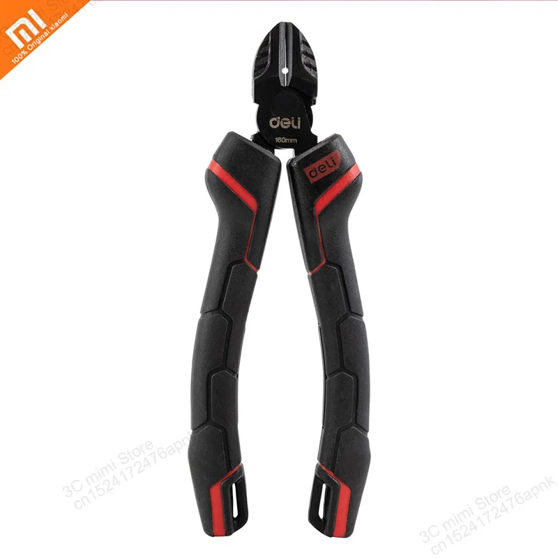 

Original xiaomi mijia diagonal pliers Luofan steel edge high frequency quenching TPE two-color handle paper smart home