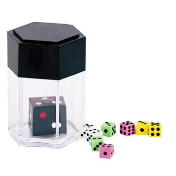 

6pcs Bursting Magic Dices Gimmick Props for Children Adults Students