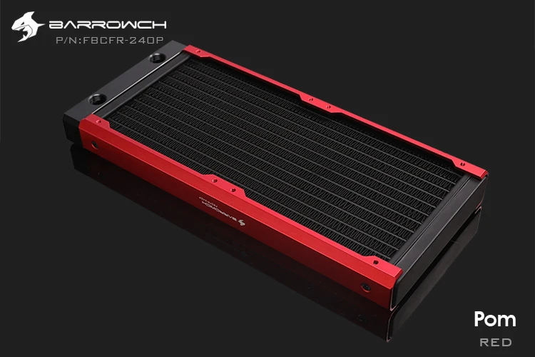 Встроенный радиатор Barrowch модульный 240 мм акриловый/POM съемный подходит для