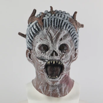

Cosplay Game Dead by Daylight Mask New Killer The Hag Masks Halloween Scary Face Masks Helmet Prop