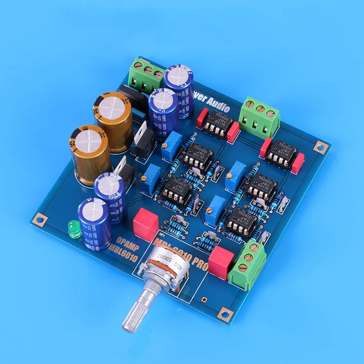 HIFI SYC M7 NE5534 Preamplifier Diy Kit Base on MBL6010D Preamp