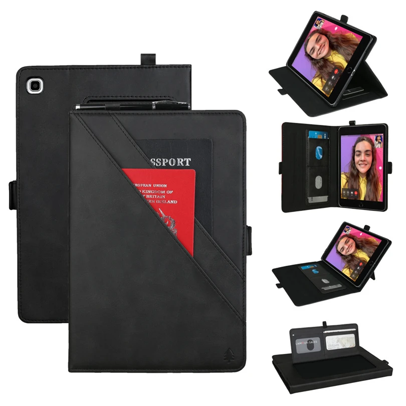 Умный чехол для samsung Galaxy Tab A, 8 дюймов, кожаный чехол для планшета T290 T295, SM-T290, SM-T295,, откидная подставка, чехол, A40