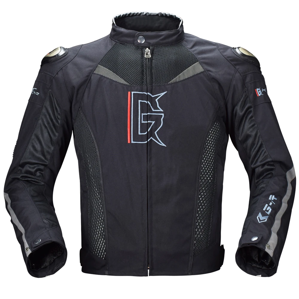 Мужская мотоциклетная куртка GHOST RACING, защитное снаряжение для мотокросса, пальто для автогонок по бездорожью, туристическая одежда, ударопрочный костюм