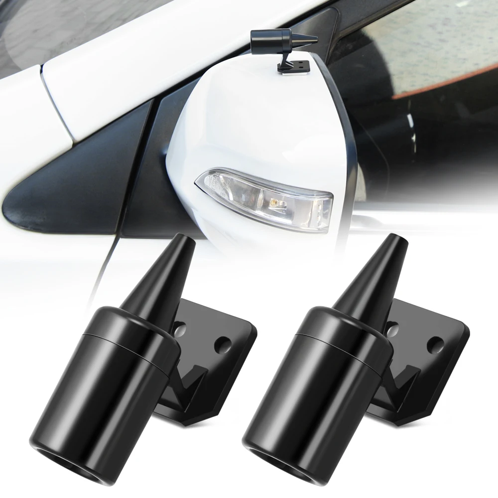 2 шт. предупреждающие свистки в виде оленя для BMW E46 E60 Ford focus Kuga Mazda 3 cx-5 VW Polo Golf 4 5 6 Jetta