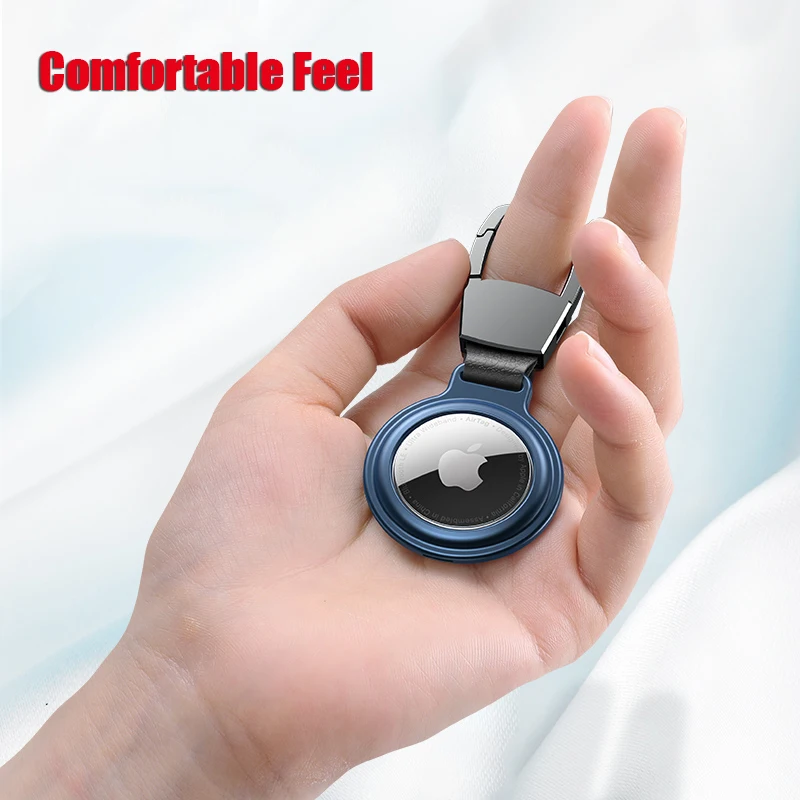 Magnetic Metal Protective Case AirTags Tracker Silicone Locator Trackers Anti-lost Device Protect Sleeve Smart Accessories gps locator key finder anti lost tracker anti lose tracker item locator anti lost locator key chain locator