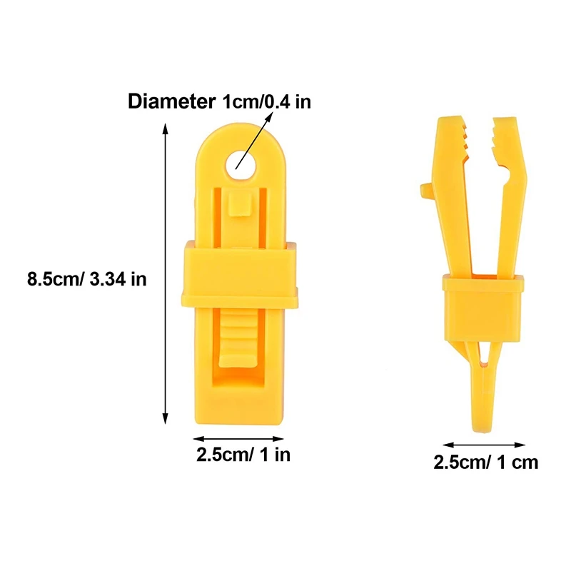 15 шт. брезентовые зажимы многоцелевой тент зажимы для тента набор походный зажим зажимы фиксатор для лодочный навес покрытие для бассейна
