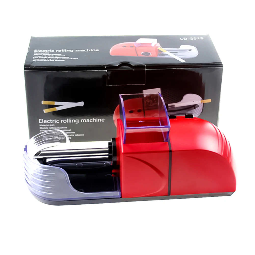 

Portable Plug Electric Easy Automatic Cigarette Rolling Machine Tobacco Injector Maker Roller Drop Shipping Smoking Tool