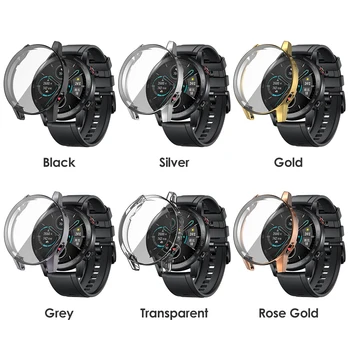 

Moving Health Shatter-Resistant Case TPU Watch Case Cover Shell Protector for HONOR MagicWatch 2 46mm Smart Watch