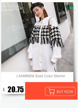 LANMREM Original Two-piece Hooded Vest Sweater Tied Bandwidth Loose Long Sleeves Outside Sweaters Women 19B-a220