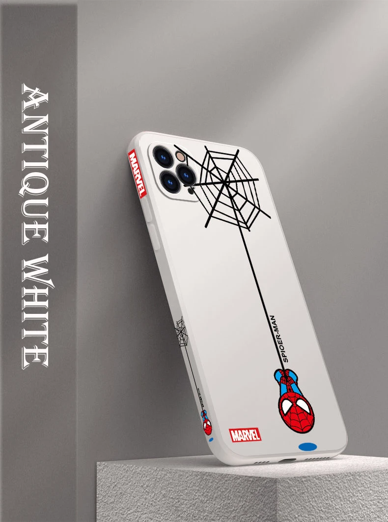 Side Pattern for IPhone 13 12 ProMax Mobile Phone Case Anti Falling Silicone Iphone 11 Pro Max Cartoon  Xs Xr X 7 8 Plus MARVEL iphone 13 pro max case