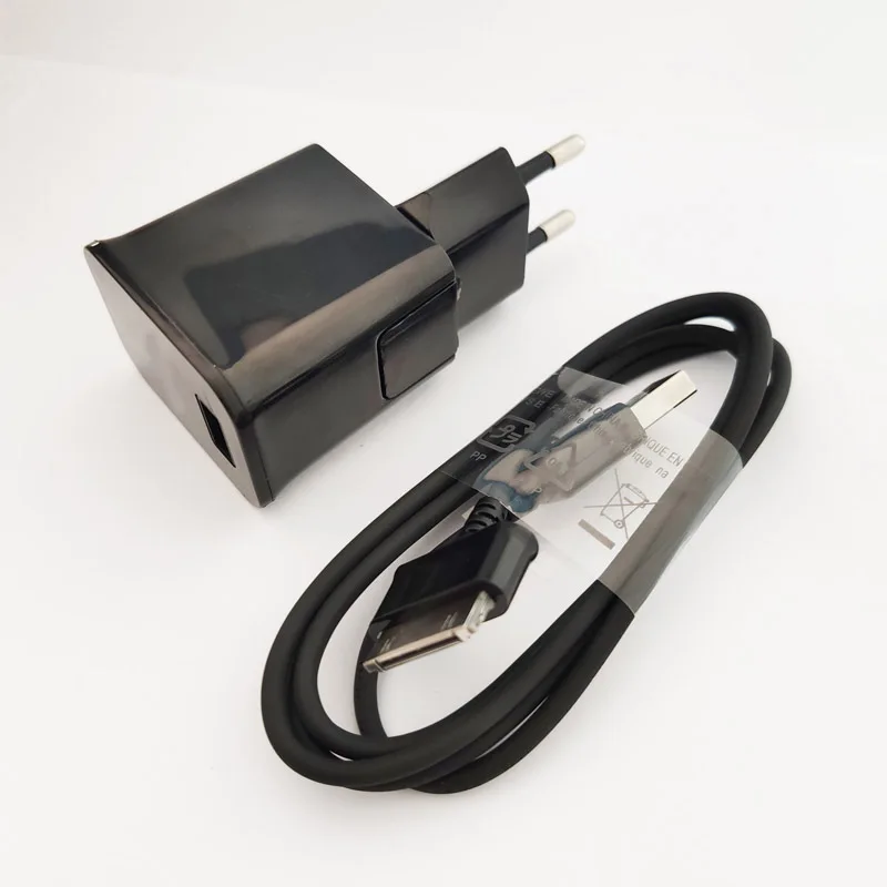 

5V 2A EU Plug AC Power USB Charger Adapter For Samsung Galaxy Tab 2 3 Tablet P1000 N8000 Data Sync Charge USB Cable