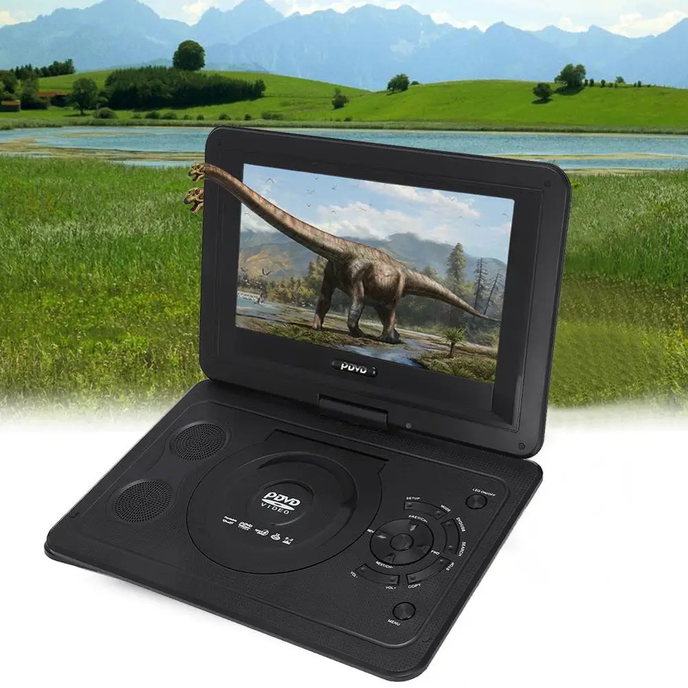 13,9 дюймов HD tv Портативный dvd-плеер 800*480 разрешение 16:9 ЖК-экран 110-240 в разъем стандарта Австралии