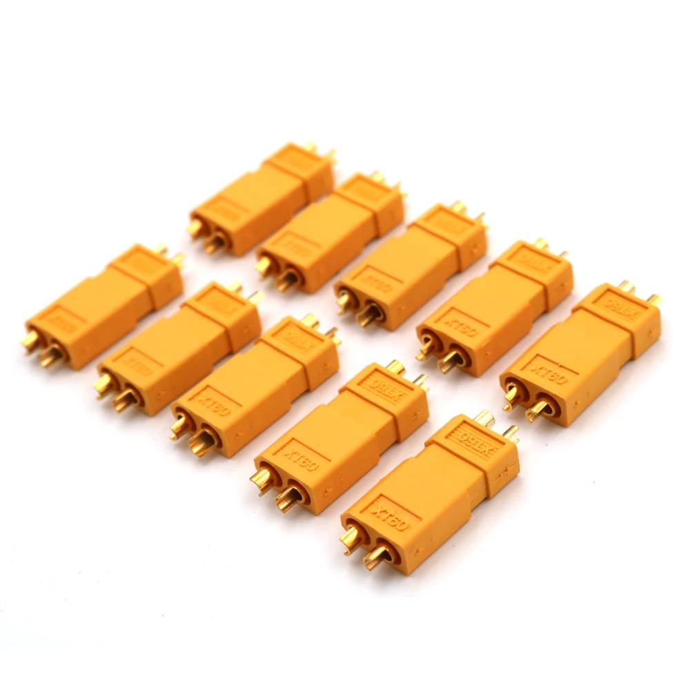 10 пар/лот XT 60 A Макс пулевые Разъемы штекер RC Lipo батарея XT-60 XT60U для Квадрокоптер