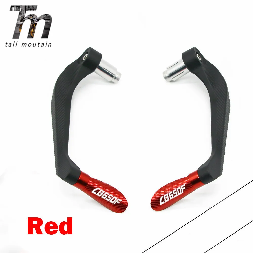 For HONDA CB650F CB650 F CB 650 F Universal Motorcycle 7/8 CNC Handlebar Grips Handle Bar Brake Clutch Levers Guard Protector motorcycle brake handle bar lever cnc aluminum short adjustable brake clutch levers for suzuki dl650 v strom 2004 2010