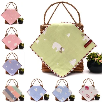 

Baby towels Face towel cloth wipes stuff feeding scarf cotton Saliva Bandana Newborn Burp Cloths gauze more 27 style YJM008