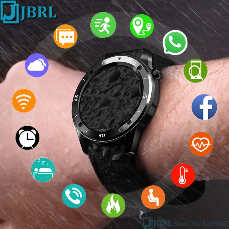 Smart Watch Men IP67 Waterproof Reloj Hombre Mode SmartWatch With Blood Pressure Heart Rate sports Fitness Tracker Smart-watches