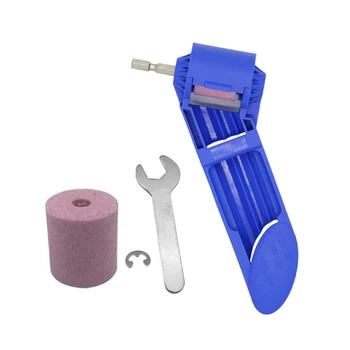 

Potable Drill Bit Grinder Sharpener Brown Corundum Workshop Power Tool Supplies