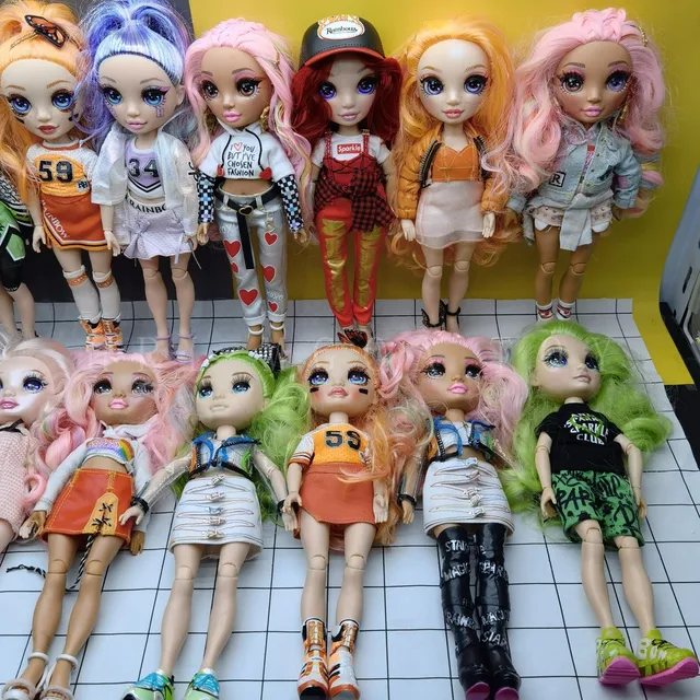 Original Rainbow Middle School BJD Big Sister 2022 New Miss Sister Dressup Girl Holiday Gift Doll Toy 4