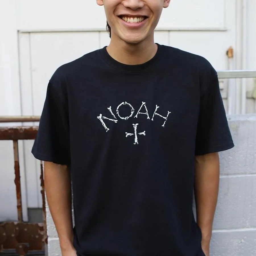 Noah Bones T-shirt Men Women 1:1 High Quality Oversize Tops Tee clothing oversized t shirt harajuku