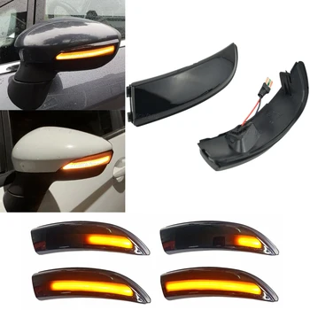 

For Ford Fiesta MK7 B-max Focus Turn Signal Light LED Side Wing Rearview Mirror Flasher Dynamic Indicator Sequential Blinker