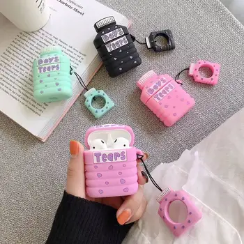 

Cute Cartoon Boys Tears Earphone Cases For AirPods 1/2 Case For Apple Airpods 2 Protect Cover with Finger Ring Strap