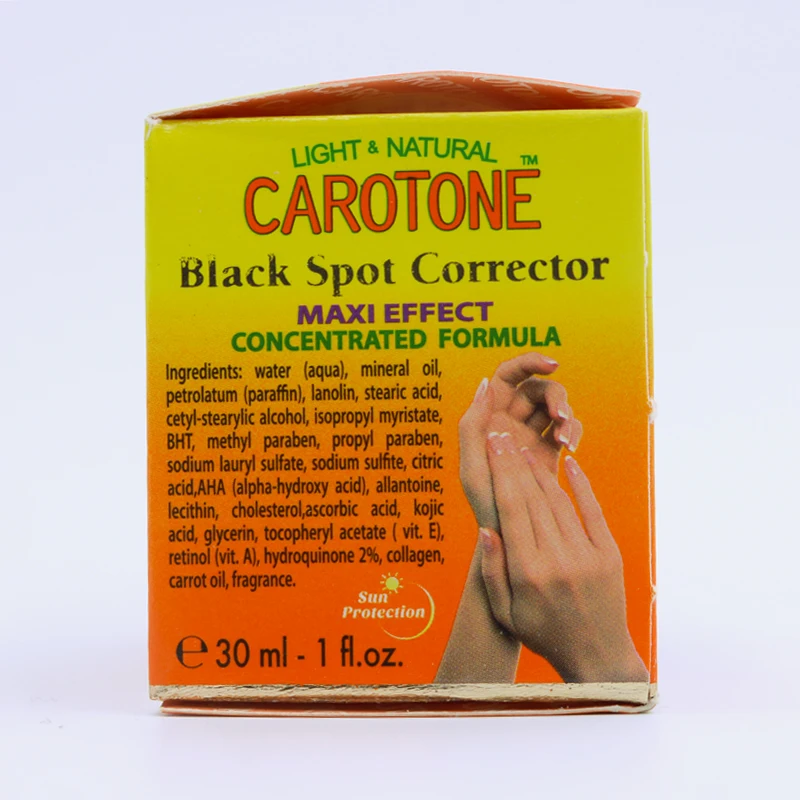 Каротон черный точечный корректирующий крем 30 мл