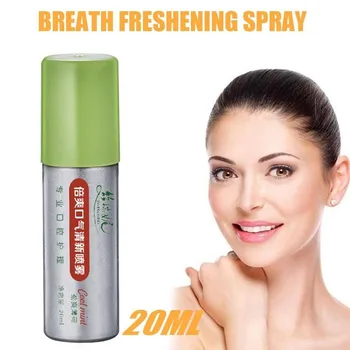 

20ml Peppermint Breath Freshener Oral Spray Deodorizing Care Spray Mint Bad Odor Halitosis Treatment Clean Mouth Drop Shipping