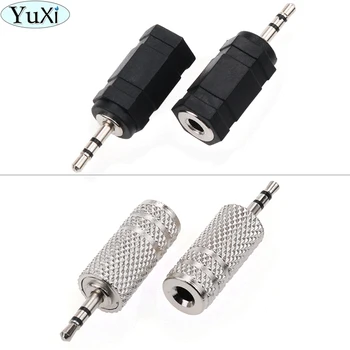 

YuXi 3.5mm To 2.5mm Mono For phone Converter Universal Jack Practical Adapter Audio Straight Stereo Plug Earphone Male To Female